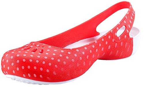Speeron Strandschuhe Damen: Strandschuh Modell Ballerina, Größe 36 (Kunststoffschuhe, Schwimmschuhe Damen, Strand) von Speeron