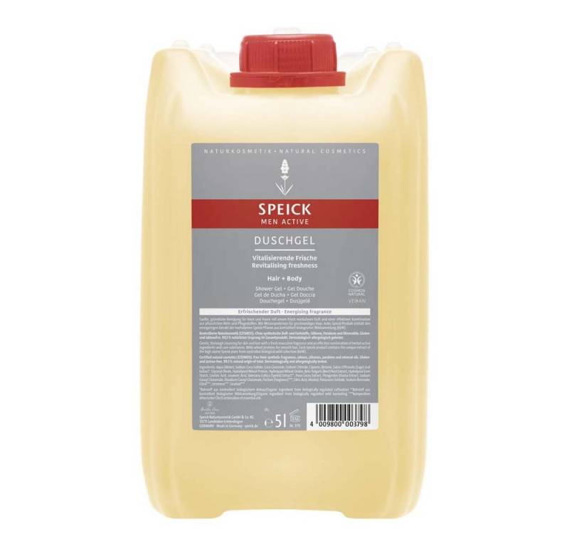 Speick Naturkosmetik GmbH & Co. KG Duschgel Men Active - Duschgel 5L von Speick Naturkosmetik GmbH & Co. KG