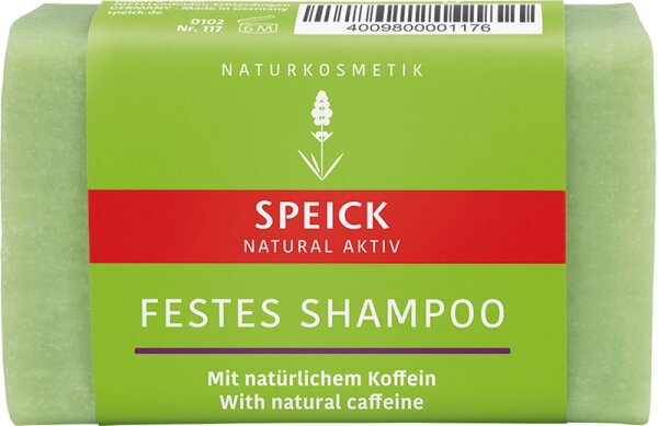 Speick Naturkosmetik Natural Aktiv Festes Shampoo mit natürlichem Koffein 60 g von Speick Naturkosmetik
