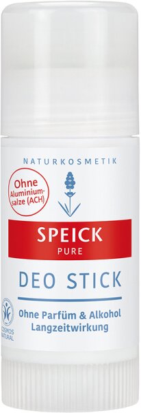 Speick Naturkosmetik Speick PURE Deo Stick 40 ml von Speick Naturkosmetik