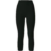 3/4-Leggings aus Bio-Baumwolle mit Elastan, schwarz von Speidel