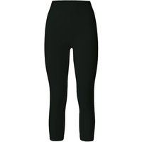 3/4-Leggings aus Bio-Baumwolle mit Elastan, schwarz von Speidel