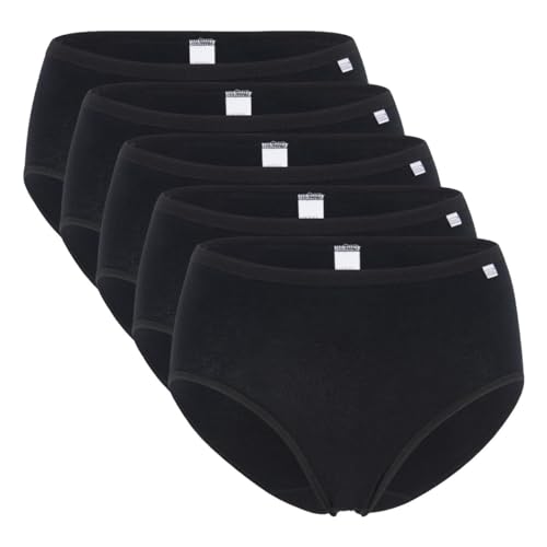 Baisc Taillenslip, 5er-Pack Schwarz 40 von Speidel