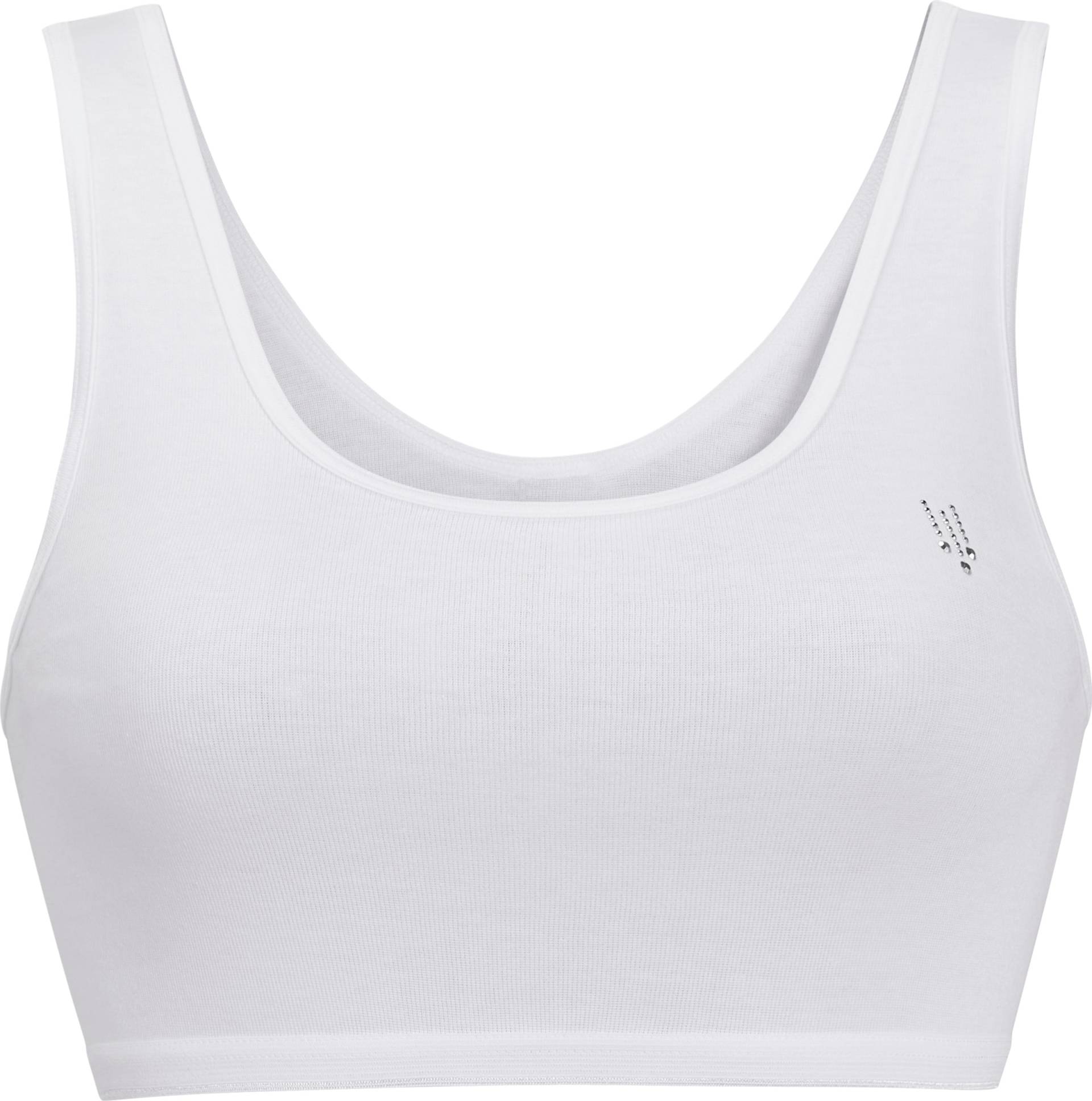 Sieh an! Damen Bustier 3 Stück weiß von Speidel