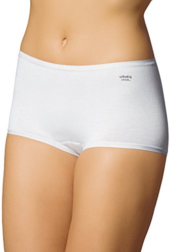 Damen Pants soft feeling, 5er-Pack Weiﾟ 40 von Speidel