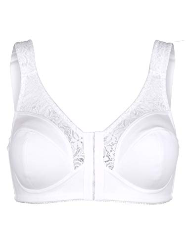 Speidel Soft-BH Damen mit geradem Rücken Entlastungsträger, Verstellbar hinten Weiß 110D von Speidel