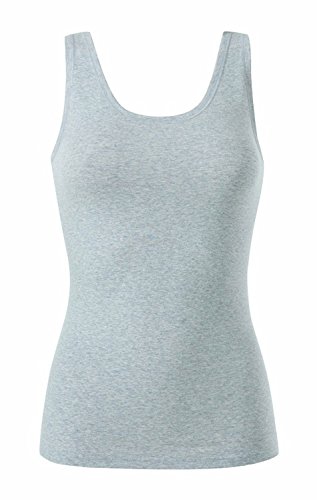 Speidel Achselhemd Bio, Bio Cotton Plus 9848 Bio.Cotton Plus 2er Packung Kiesel mélé 40 von Speidel