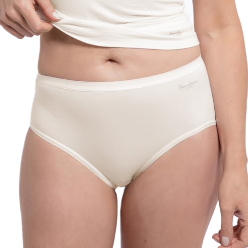 Speidel Damen Bambus Midislip 5er Pack Größe 48, Farbe elfenbein von Speidel