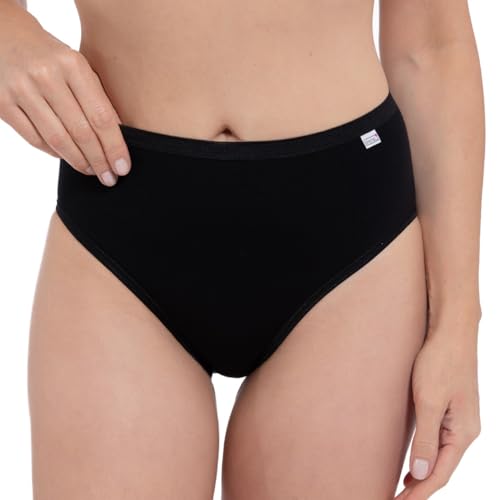 Speidel Damen Basic Hüftslip 5er Pack Größe 38, Farbe schwarz von Speidel