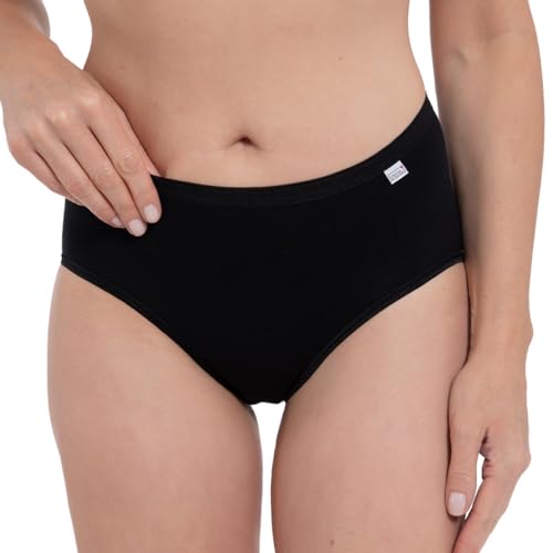 Speidel Damen Basic Taillenslip 5er Pack 9826 Größe 40, Farbe schwarz von Speidel