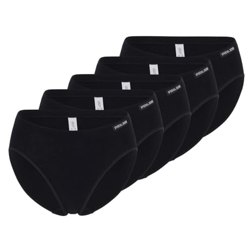 Speidel Damen Bio-Cotton Jazzpant 5er Pack 1601 Größe 44, Farbe schwarz von Speidel