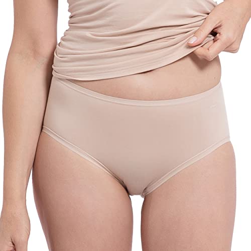 Speidel Damen Softfeeling Maxislip 5er Pack 9602 Größe 46, Farbe skin von Speidel