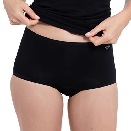 Speidel Damen Softfeeling Pant 5er Pack 9603 Größe 38, Farbe schwarz von Speidel