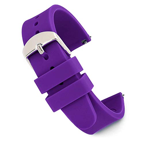 Speidel Ersatzarmband für Scrub Armbanduhr, 14 mm, Violett von Speidel