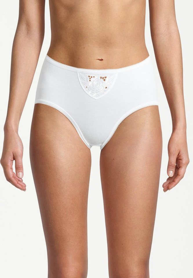 Speidel Hüftslip 3er Pack Noelle (Spar-Set, 3-St) Hüftslip - Baumwolle - Atmungsaktiv - Florales Motiv am Vorderteil von Speidel