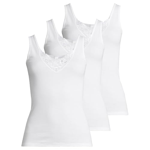 Speidel - Noelle - Unterhemd/Top - 3er Pack (50 Weiß) von Speidel