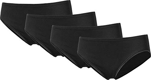 Speidel Damen-Slip 4er-Pack schwarz Größe 42 von Speidel