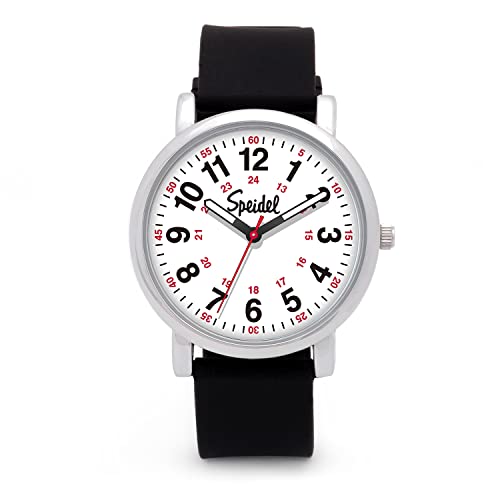 Speidel Unisex-Erwachsene Analog Japanisches Quarzwerk Uhr mit Silikon Armband 60340007 von Speidel