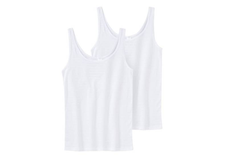 Speidel Unterhemd Achselhemden, Cotton & More (Set, 2-St., 2er Pack) Unterhemd, Top, breite Träger, dezent geringelt von Speidel
