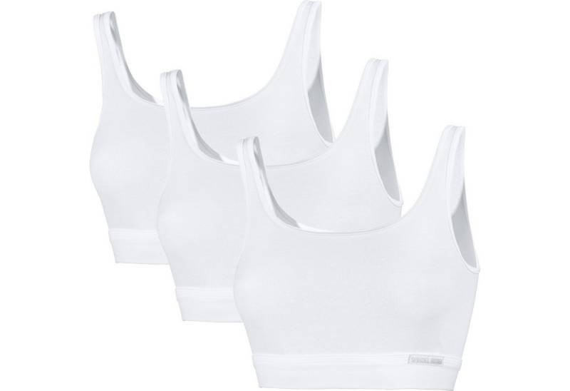 Speidel Unterhemd Bio Damen-Bustier "Bio Cotton plus" 3er-Pack Single-Jersey Uni von Speidel