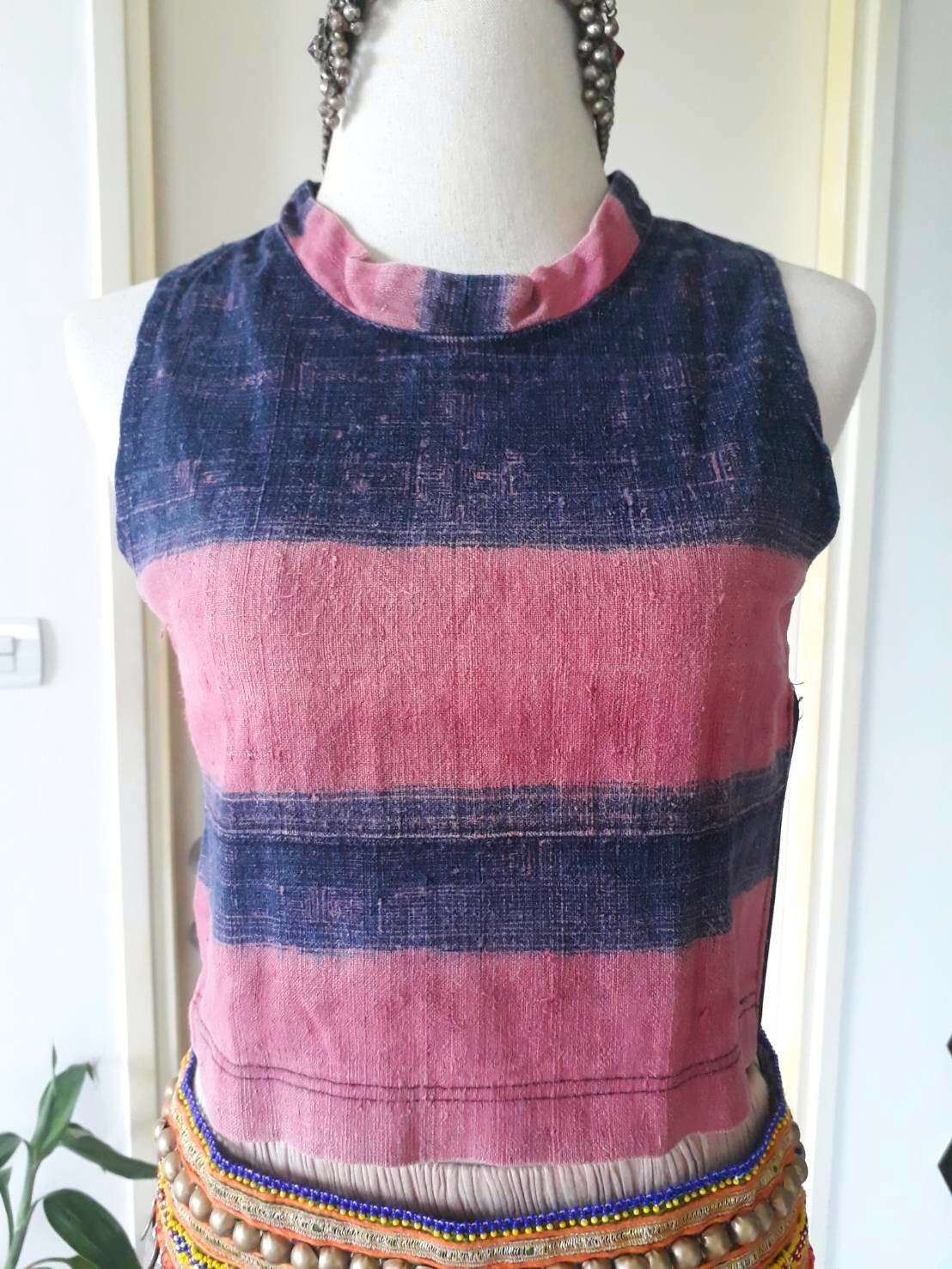 Handgefertigtes Hanf Tank Top/Hippie Damen Bluse/Hanf Top/Hanf Bluse/Sommerbluse/Boho Bluse/strandbluse/Hanf Top von SpellMaya