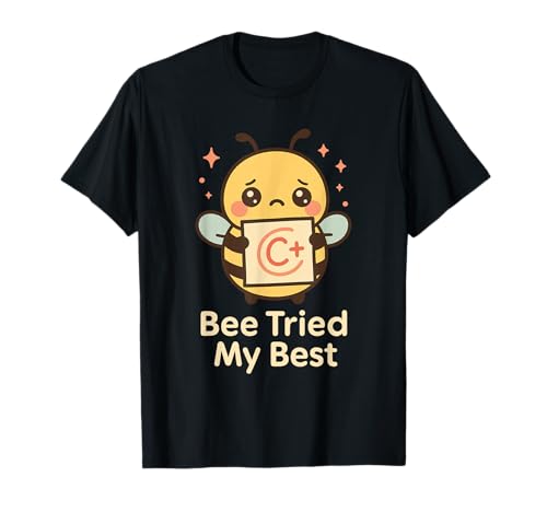 Lustige Rechtschreibung Bee Fail Begabtes Kind Burnout Akademisches Trauma T-Shirt von Spelling Dropout Misspelled Champion Bookish