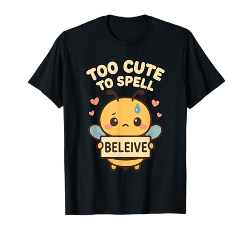 Lustige Rechtschreibung Bee Fail Begabtes Kind Burnout Akademisches Trauma T-Shirt von Spelling Dropout Misspelled Champion Bookish