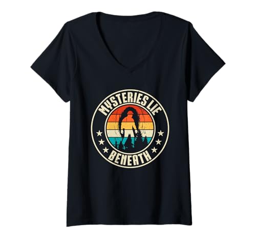 Damen Höhlenforschung Spelunking Cave Explorer T-Shirt mit V-Ausschnitt Damen Höhlenforschung Spelunking Cave Explorer T-Shirt mit V-Ausschnitt von Spelunking Höhlenforschung