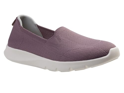 Spenco Comfort Stretch Ease Damen-Sneaker, Elderberry, 37.5 EU Weit von Spenco