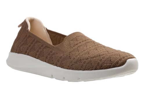 Spenco Damen Comfort Stretch Crochet Clog, Shitake, 43 EU von Spenco