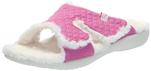 Spenco Damen Janie Slipper, Festliches Fuchsia, 39 EU Weit von Spenco