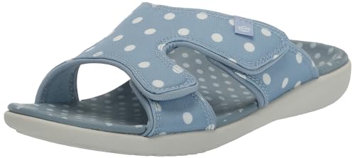 Spenco Damen Kholo Dot Slide Sandale, Blau (Blue Fog), 39 EU von Spenco