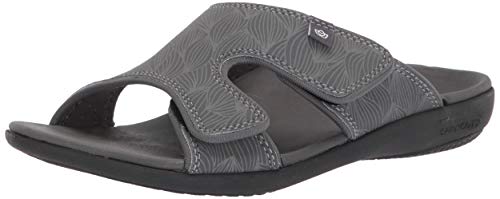 Spenco Damen Women's Wave Slide Sandale, Schwarz, 35.5 EU von Spenco