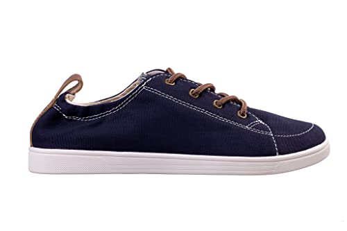 Spenco Damen Santa Clara Canvas Sneaker, Pfau, 39.5 EU Weit von Spenco
