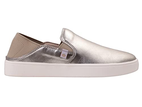Spenco Damen Saylor Slip-on Sneaker, Champagner, 35.5 EU Weit von Spenco