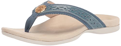 Spenco Damen Starboard Flip-Flop, Blau (Bluestone), 40 EU von Spenco