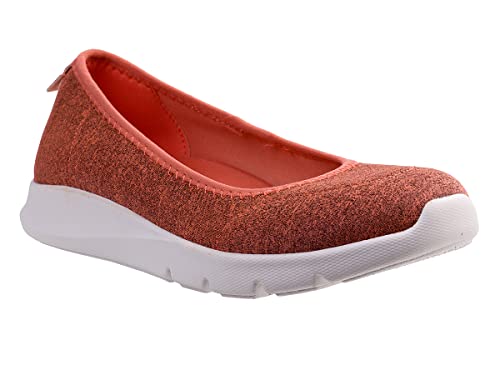 Spenco Damen Tägliches Stretch-Jersey Sneaker, Terra Cotta, 37 EU Weit Spenco Damen Tägliches Stretch-Jersey Sneaker, Terra Cotta, 37 EU Weit von Spenco