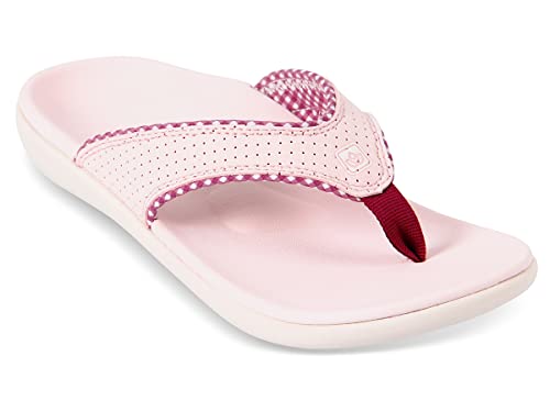 Spenco Damen Victoria Memory Sandal Flip-Flop, Himmlisches Pink, 41 EU von Spenco