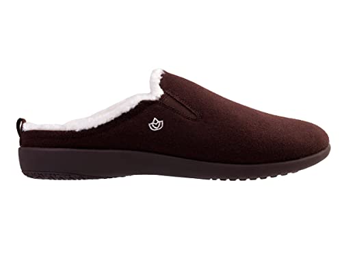 Spenco Herren Dundee Slipper Hausschuh, Schokolade, 47 EU Weit von Spenco