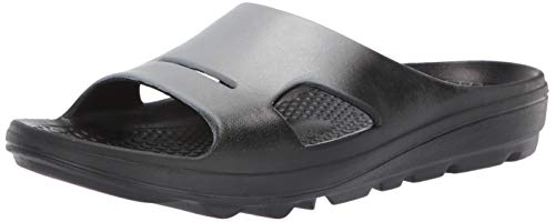 Spenco Herren Flip Flop Schiebe-Sandalen, GRAU, 44.5 EU von Spenco