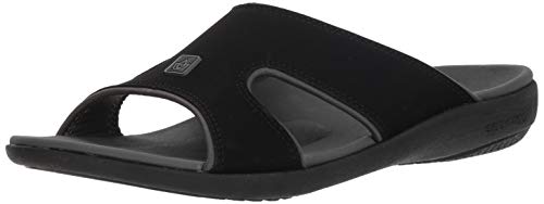 Spenco Herren Kholo Plus Slide Schiebe-Sandalen, Carbon-Zinn, 46.5 EU von Spenco