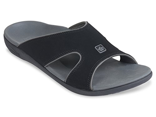 Spenco Herren Kholo Plus Slide Schiebe-Sandalen, Carbon-Zinn, 46.5 EU Spenco Herren Kholo Plus Slide Schiebe-Sandalen, Carbon-Zinn, 46.5 EU von Spenco