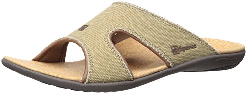 Spenco Herren Kholo Slide Schiebe-Sandalen, Stroh/Java/Kork, 41 EU von Spenco
