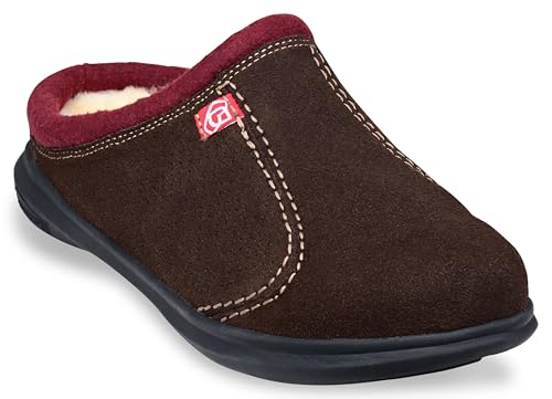 Spenco Supreme Slide Pantoffeln für Herren, Braun (schokoladenbraun), 47 EU von Spenco