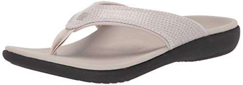 Spenco Damen Yumi 2 Snake Sandal Flipflop, Grey Moon, 39 EU von Spenco