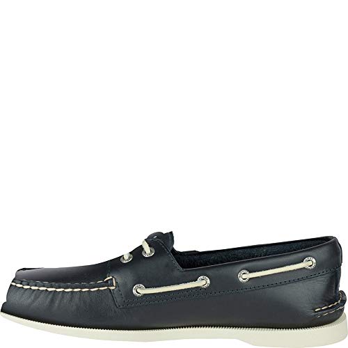 Sperry Top-Sider Herren A/O 2-Eye Lea Bootschuhe, Blau (Navy), 45.5 EU von Sperry Top-Sider