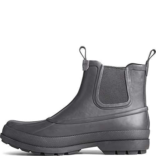 Sperry Top-Sider Herren Cold Bay Chelsea Gummistiefel, Schwarz, 39.5 EU von Sperry Top-Sider