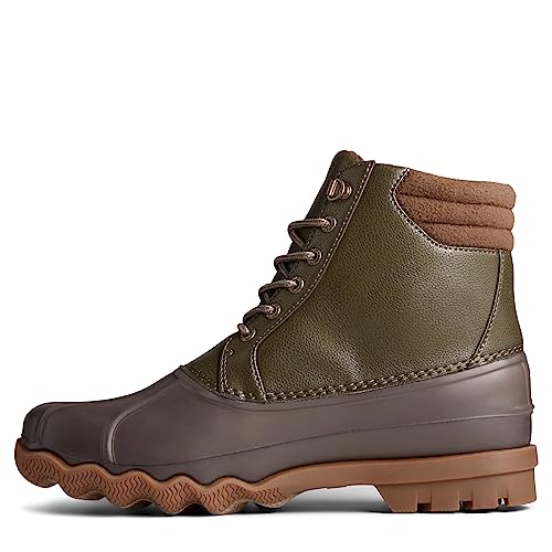 Herren Avenue Duck Boot, oliv / braun, 44 EU von Sperry