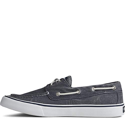 Men's Sperry, Bahama II Boat Shoe Saltwash Navy 11.5 M von Sperry