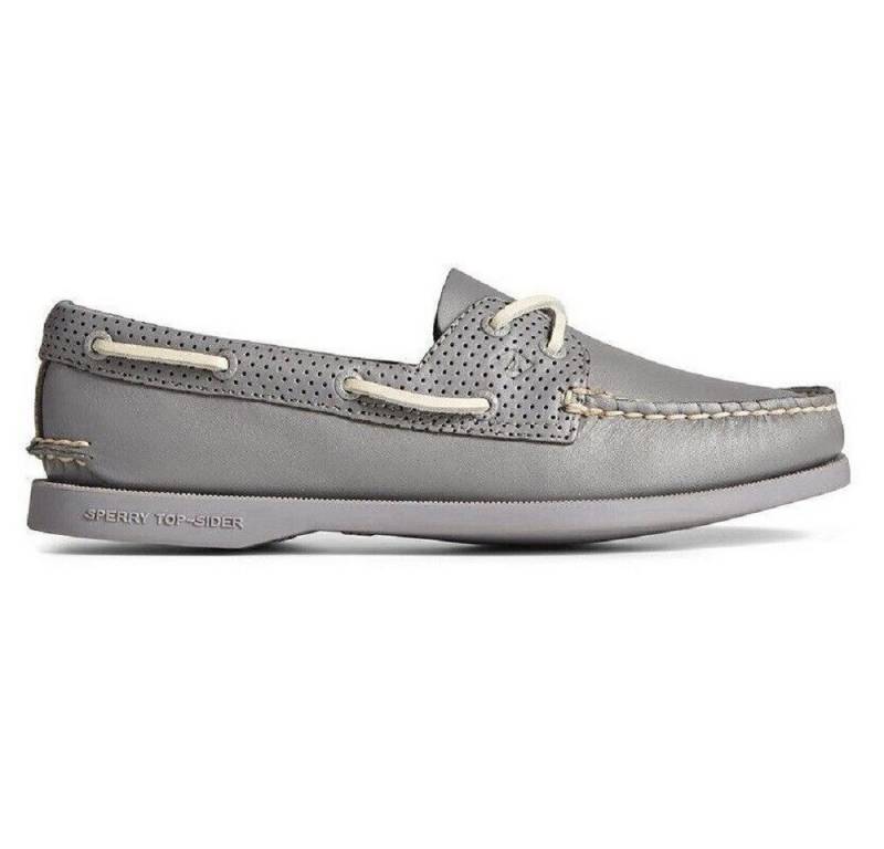 Sperry Authentic Original 2-Eye Damen Leder Halbschuhe Bootschuhe STS87112 Mokassin von Sperry